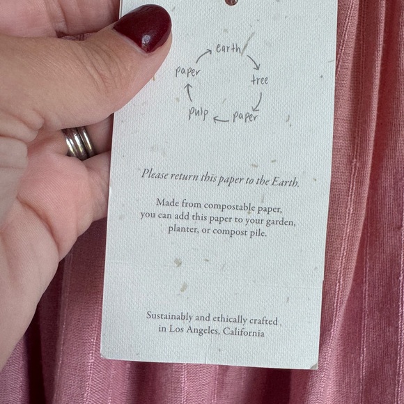 Christy Dawn Bennet Dress Ojai Sunset Women XS 100% Organic‎ Cotton Cottagecore - Picture 8 of 15